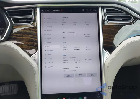 2016 Tesla Model S 60/70/75/85 из США, поврежденный, VIN 5YJSA1E13GF176212